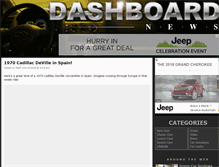 Tablet Screenshot of dashboardnews.com